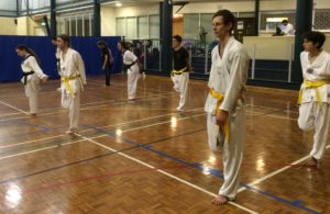 Regular taekwondo class